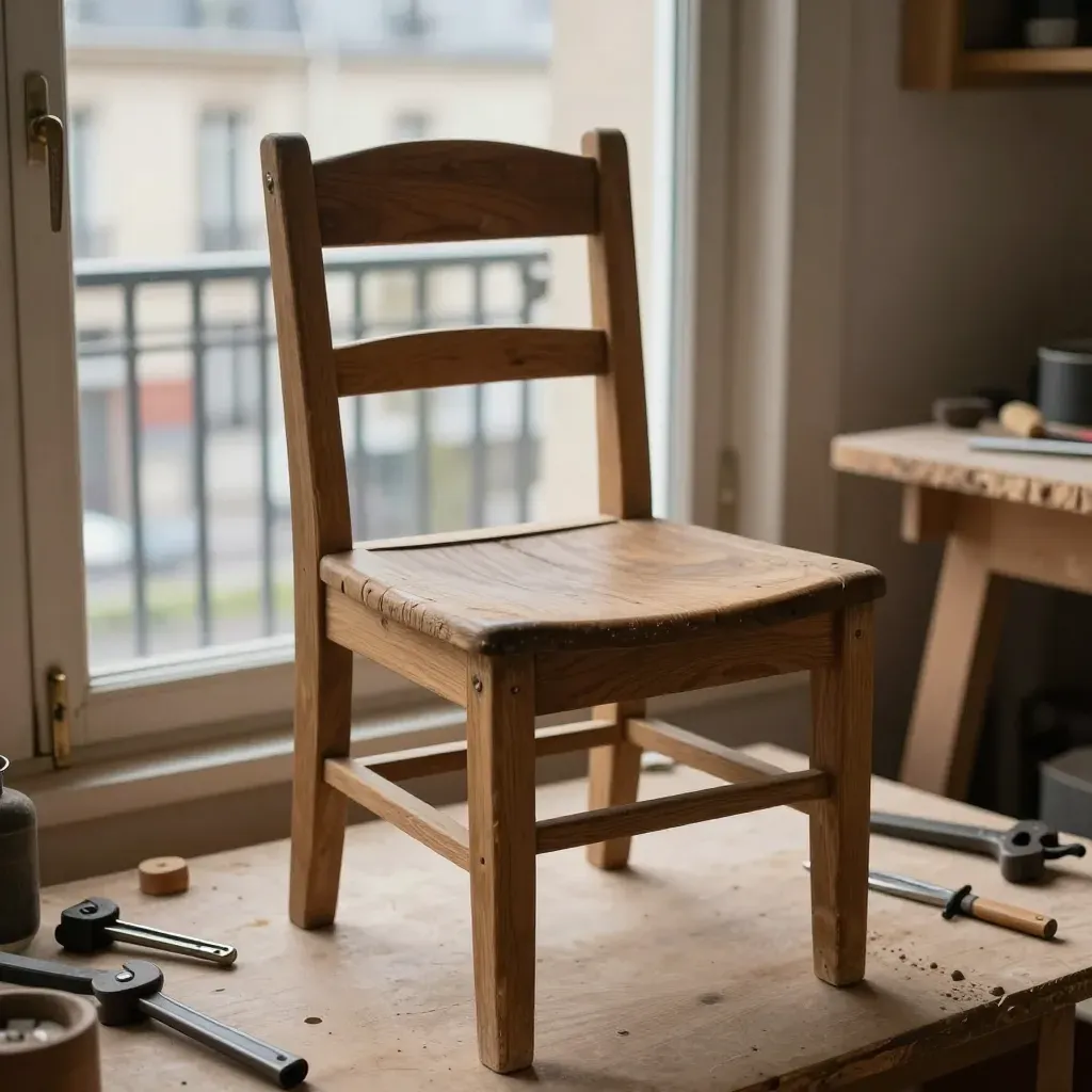 Réparer Chaise Bois Cassée Paris | Tutoriel Facile et Rapide