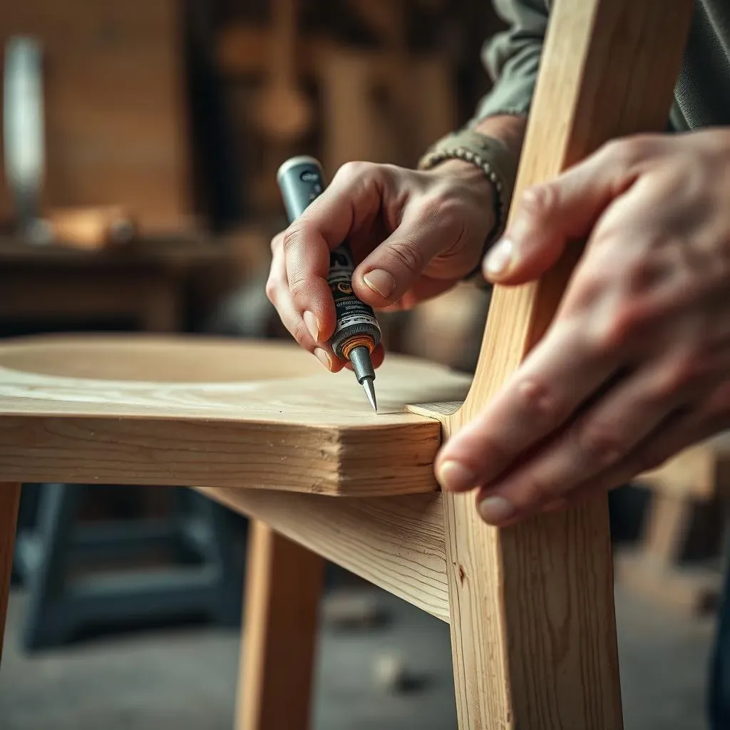 Réparer une chaise qui bouge : les réparations plus complexes