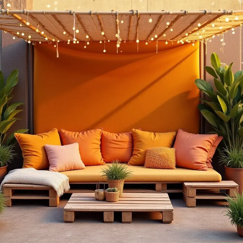 Salon de jardin en palettes DIY 