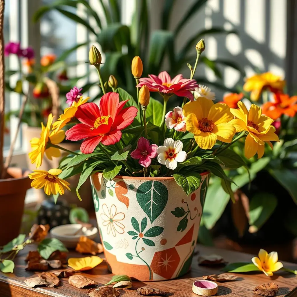 Techniques créatives pour personnaliser vos pots de fleurs