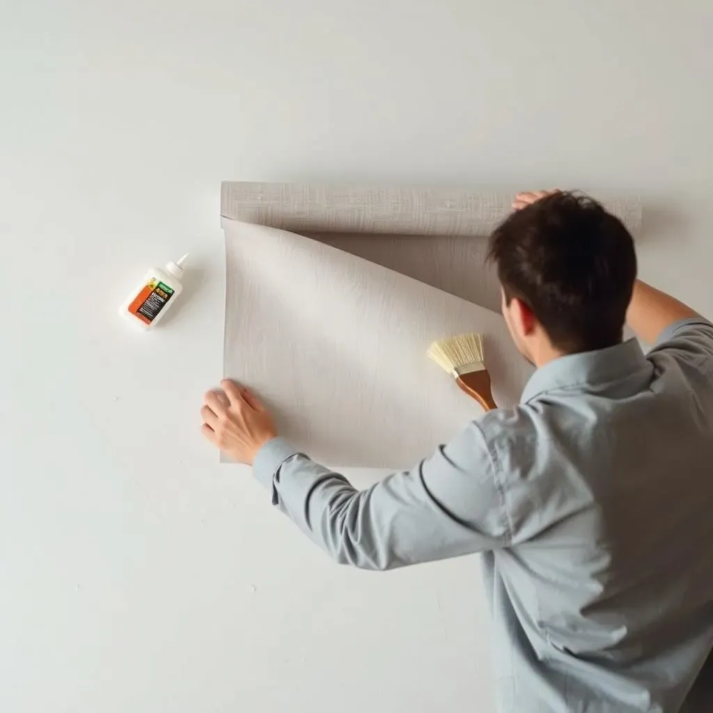 Techniques et astuces du tutoriel pour poser du papier peint intissé comme un pro