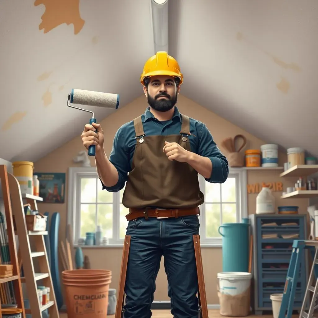 Techniques et astuces pour un tutoriel réussi pour peindre un plafond en pente