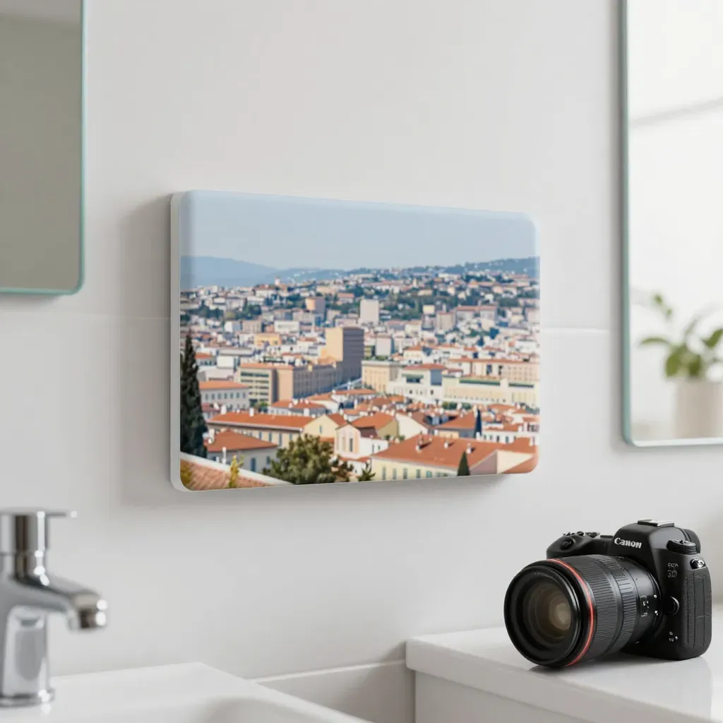 Test porte-serviette mural adhésif Nice 