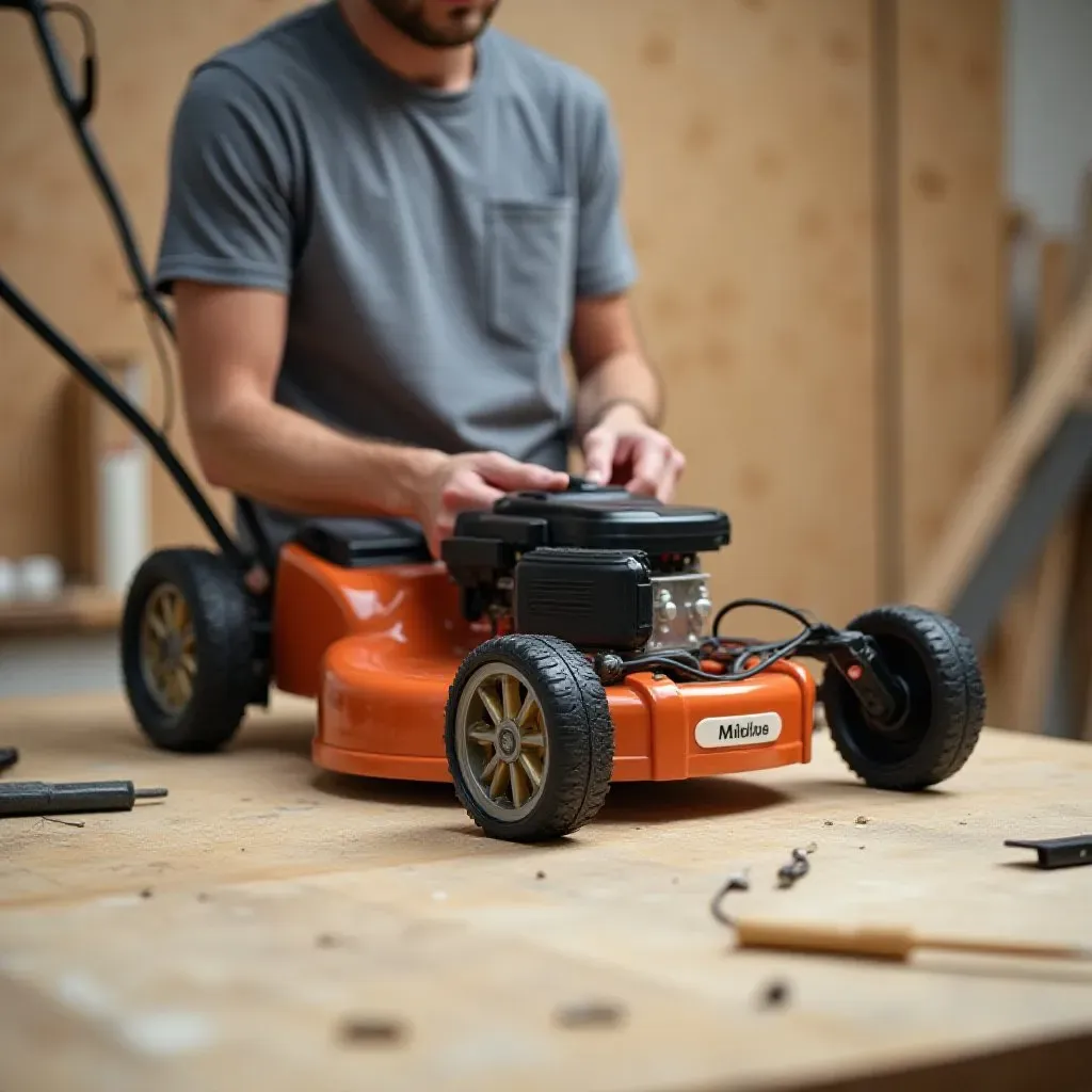 Tondeuse à Gazon Électrique DIY