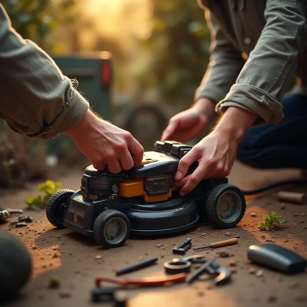 Tondeuse Électrique DIY 