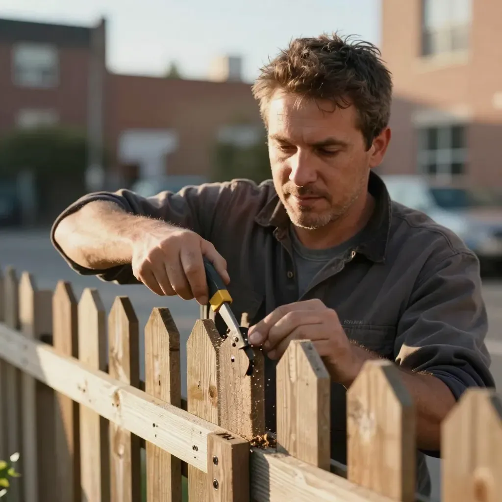  Tutoriel infaillible pour réparer une clôture en bois à Lyon 