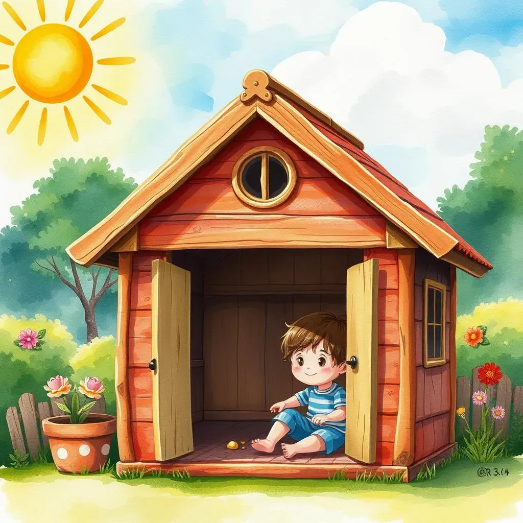 Tutoriel facile pour construire une cabane pour enfants en palettes