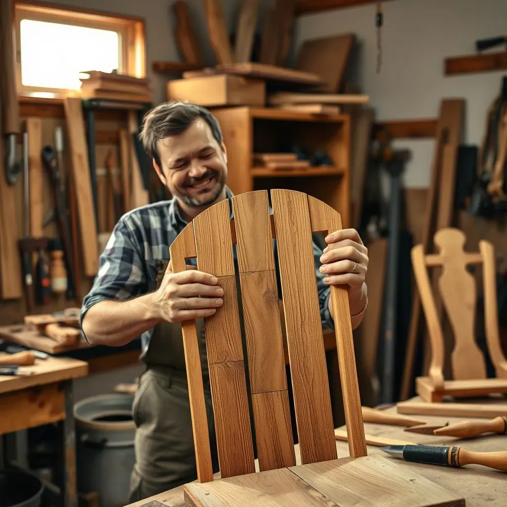 Tutoriel super pour réparer une chaise en bois cassée